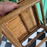 Bamboo Low Vintage Retro Midcentury Bamboo low table Image 3