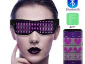 Bluetooth LED Glowing Light Up Flashing Party Glasses Magic Luminous App Control For Halloween Christmas