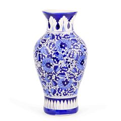 Handmade and Hand Painted Ceramic Flower Vase | Warehouse Clearance | Massive Discount | Bargain price