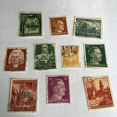 Rare, Genuine WW2 German stamps