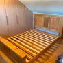 Double Wooden Bed Image 2