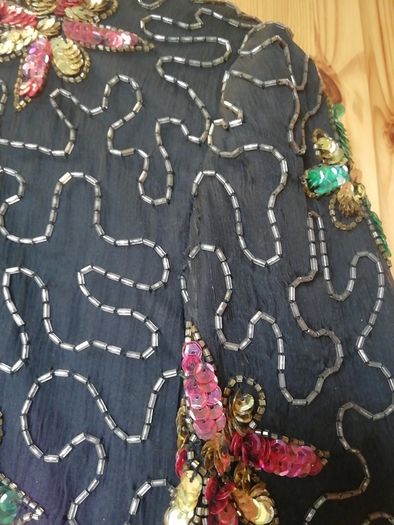 vintage sequin top