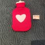 Delete Small Hot water bottle with heart Image 2