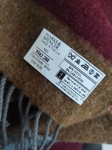 Marks and Spencer scarf