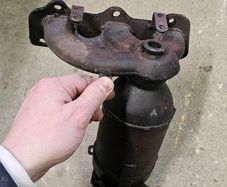 Catalytic converter 1.2 tsi empty/hallow