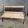 Cast iron garden bench Image 8