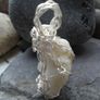 Druzy wirewrapped pendant.Gemstone pendant,Gemstone jewellery Image 7