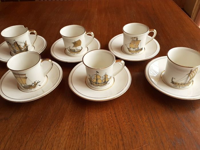 Gien coffee  set