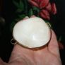 Vintage Genuine Clam Shell Compact Beautiful 2,4" Image 8