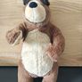 Masha And The Bear Soft Plush Toy Bear Image 3