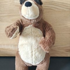 Masha And The Bear Soft Plush Toy Bear