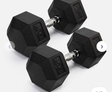 25kg hex dumbell