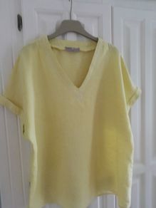 Paul Costello Lemon V NeckTop