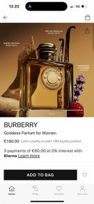 BURBeRRY GODDESS 100ml pure parfum for her