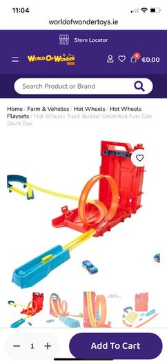 Hotwheels Petrol Tank