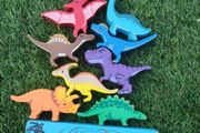 Wooden dino toy