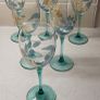 Vintage wine glasses Image 2
