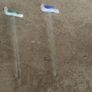 Vintage Glass Bird Swizzle Sticks Image 3