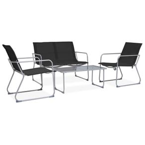 4 Piece Garden Lounge Set