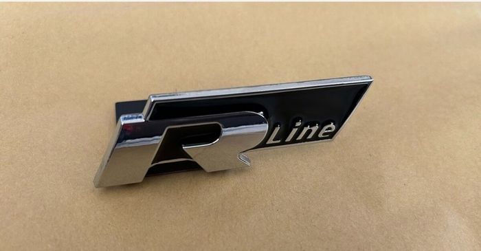 Volkswagen R line boot side badge