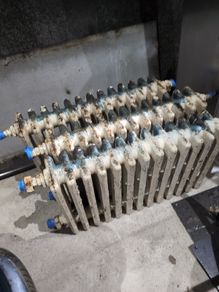 Cast Iron Radiator x4 with legs