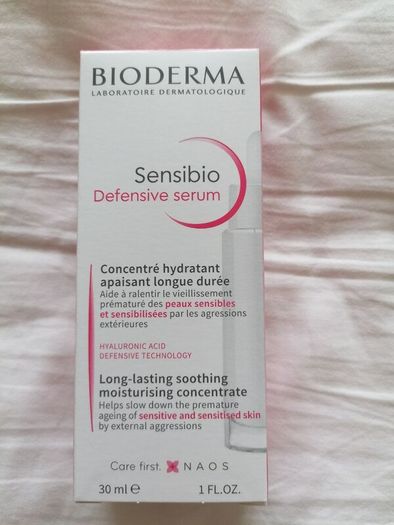 BNIB Bioderma Sensibio Defensive Serum Soothing Serum For Sensitive Skin 30ml