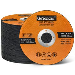 75 x 1 mm Ultra Thin Stainless Steel Cutting Discs for Angle Grinder, 3" Cutting Blades for Metal, Stainless Steel 50 Packs