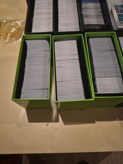 pokemon cards bulk around 6500 cards and over 1000 energy cards