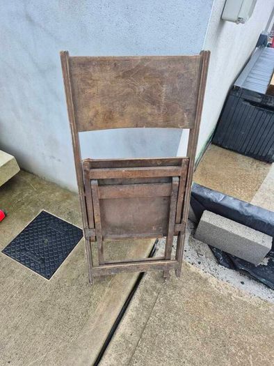 antique folding chairs