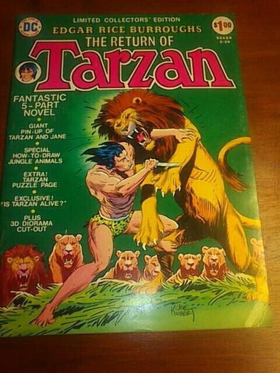 For sale limited collectors edition the return of tarzn
