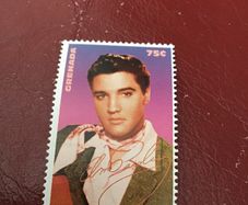 Rare Postage stamp - Elvis Presley