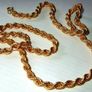 Vintage 9ct Gold Rope Chain-Pristine Image 2