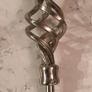 Beautiful Silver Curtain Tiebacks From Next Image 3