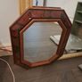 2x mirrors Large and Octagonal Gold Painted Ornate Image 2