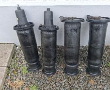 4 piece Dunlop OEM air suspension bags for a P38 range rover,Mint condition