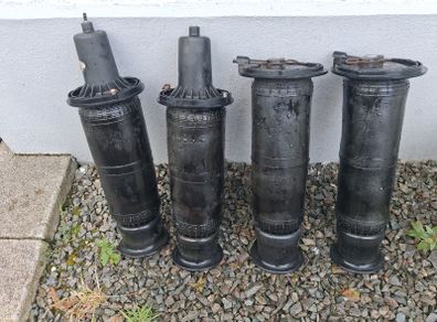 4 piece Dunlop OEM air suspension bags for a P38 range rover,Mint condition