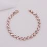 Crystal Rose Gold Bracelet Image 3