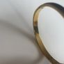 Brown Enamel S Steel Bangle Image 2
