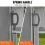Retractable Side Awning, 71''x 118'' Outdoor Privacy Screen, 180g Polyester Water-proof Retractable Patio Screen, UV 30+ Room Divider Image 3
