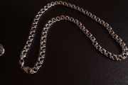 silver 925  handmade chain 60 cm