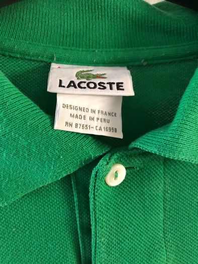 lacoste polo