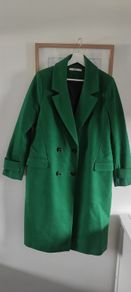 Michelle Keegan green coat size 14-16