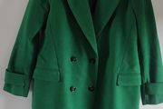 Michelle Keegan green coat size 14-16