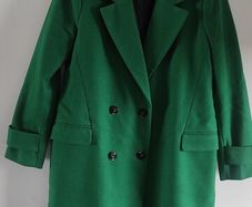 Michelle Keegan green coat size 14-16