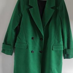Michelle Keegan green coat size 14-16