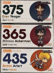 Attack on Titan Nendoroids