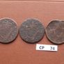 Hibernia. Three Half Pennies. George III reign. Worn Image 8