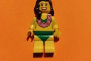 Lego Series 3 minifigure Hula Dancer col033