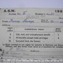 1962 The Amalgamated Society of Woodworkers membership card Image 7