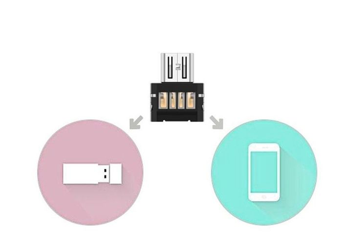 New OTG Micro USB Adapter to Standard USB for Pendrive Phone Tablet Android #521